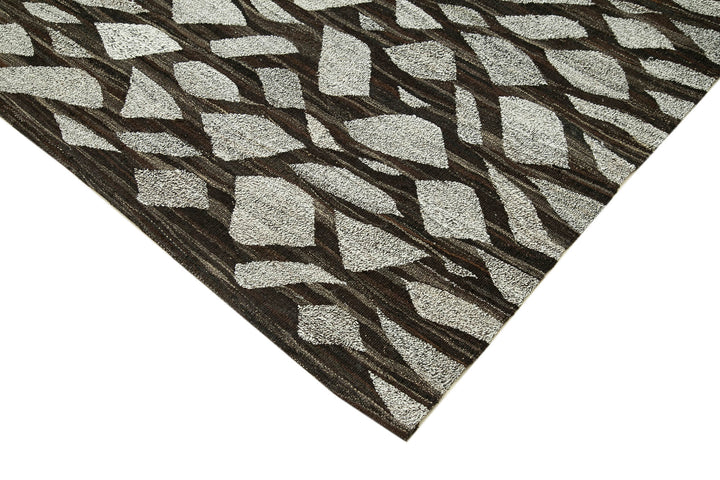 8x10 Grey Contemporary Area Rug - 26879