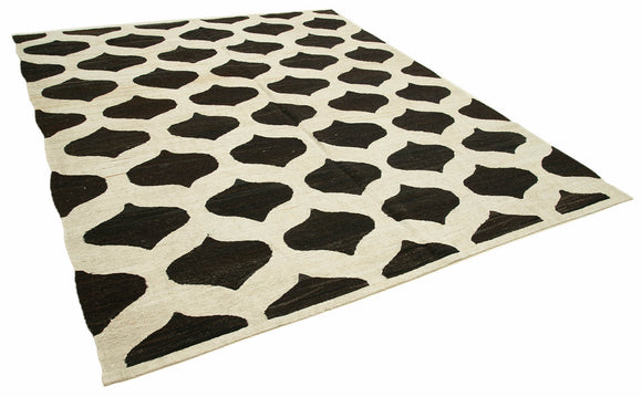 8x10 Beige Contemporary Area Rug - 26884