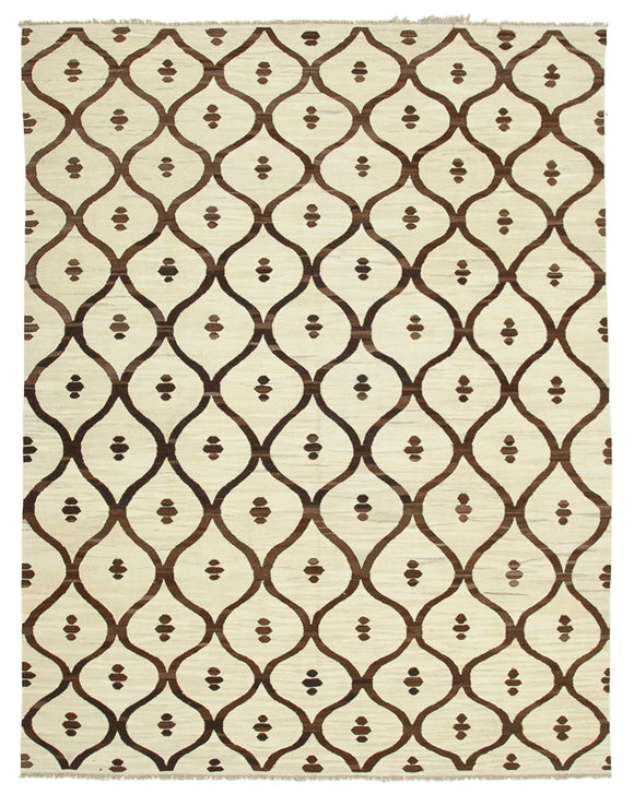 8x10 Beige Contemporary Area Rug - 26886