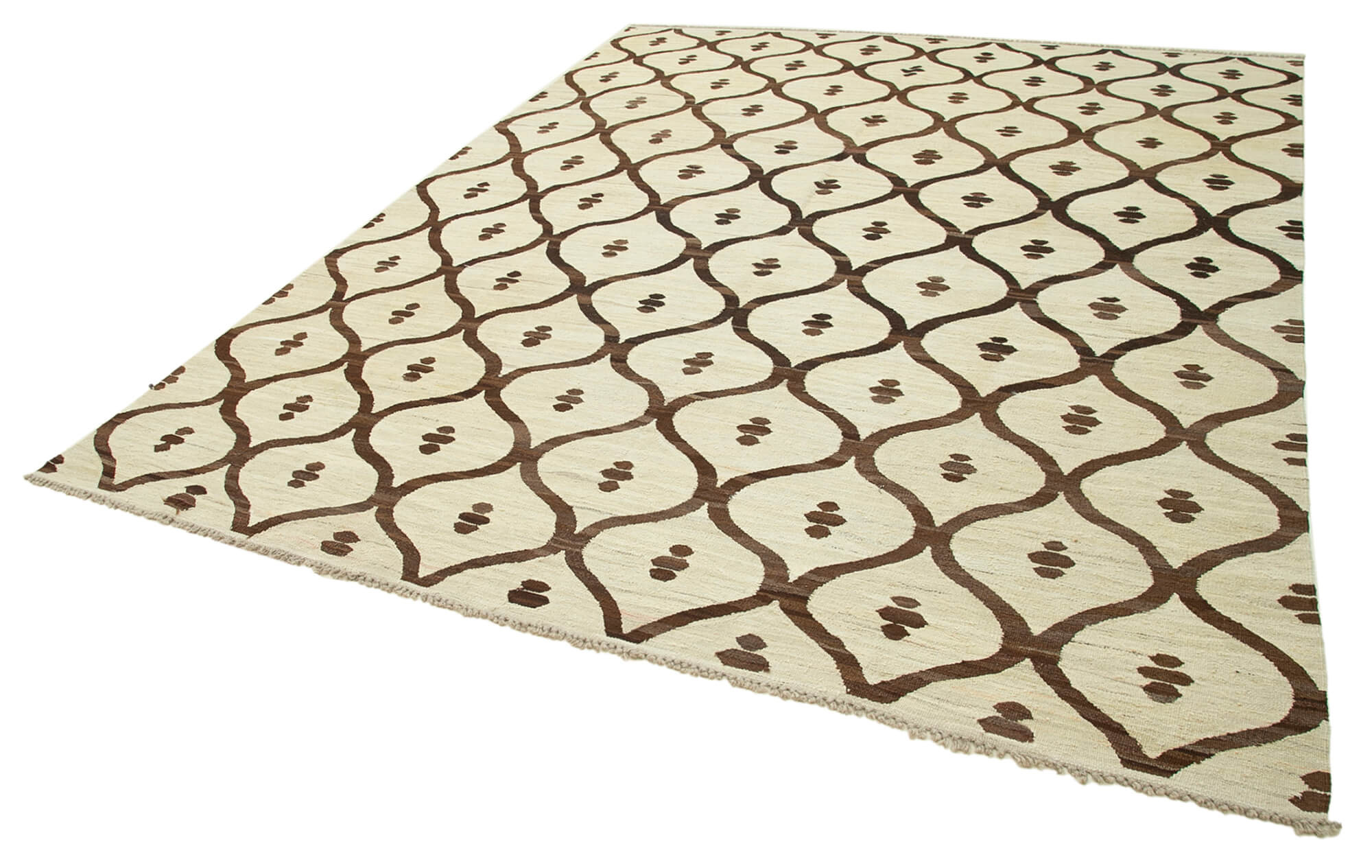 8x10 Beige Contemporary Area Rug - 26886