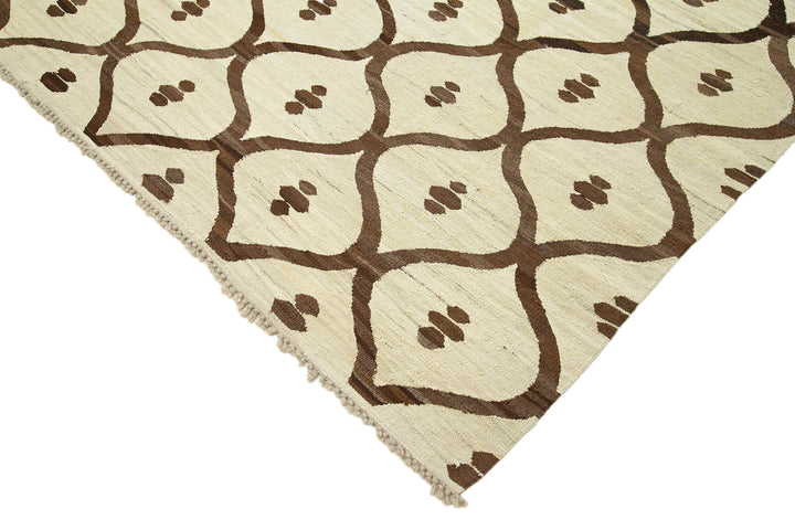 8x10 Beige Contemporary Area Rug - 26886