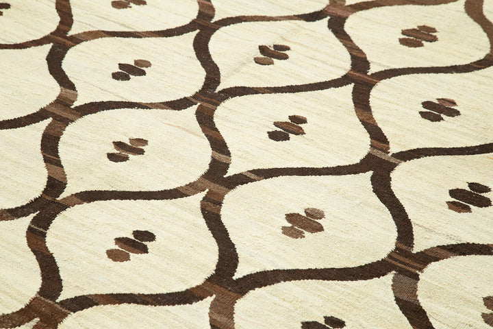 8x10 Beige Contemporary Area Rug - 26886