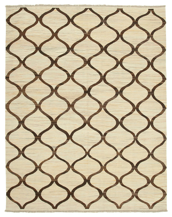 8x10 Beige Contemporary Area Rug - 26887