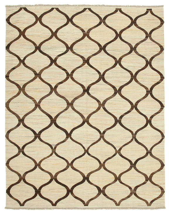 8x10 Beige Contemporary Area Rug - 26887