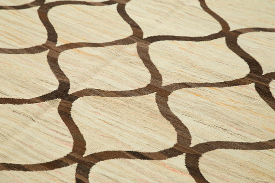 8x10 Beige Contemporary Area Rug - 26887