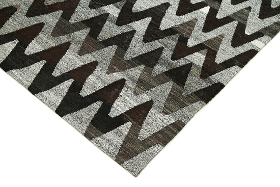 8x10 Grey Contemporary Area Rug - 26888