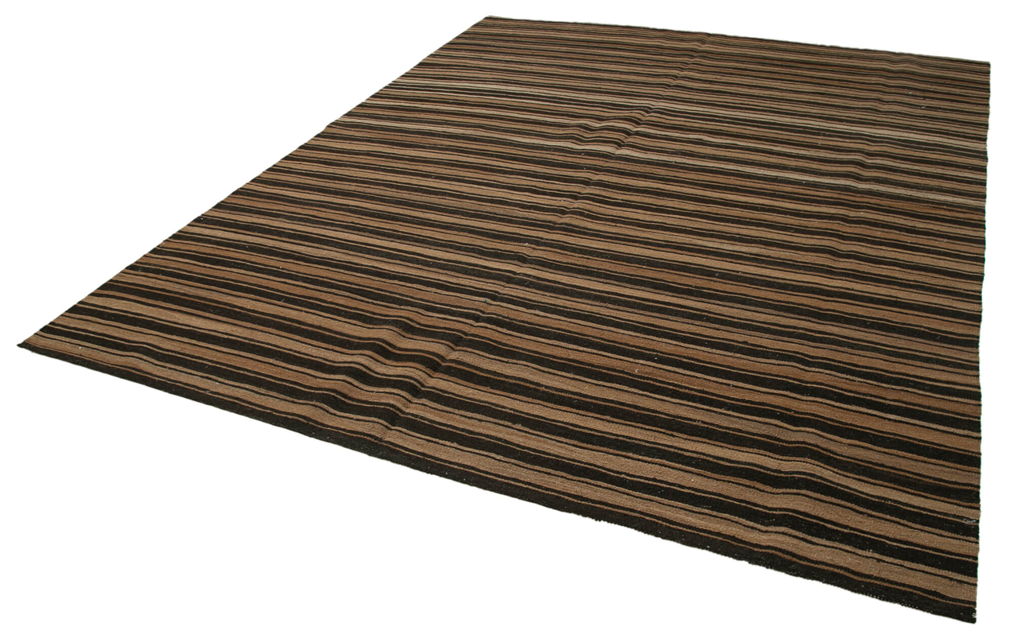 8x11 Brown Contemporary Area Rug - 26899