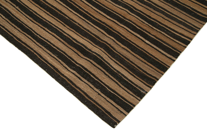 8x11 Brown Contemporary Area Rug - 26899