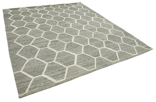 8x10 Grey Contemporary Area Rug - 26901