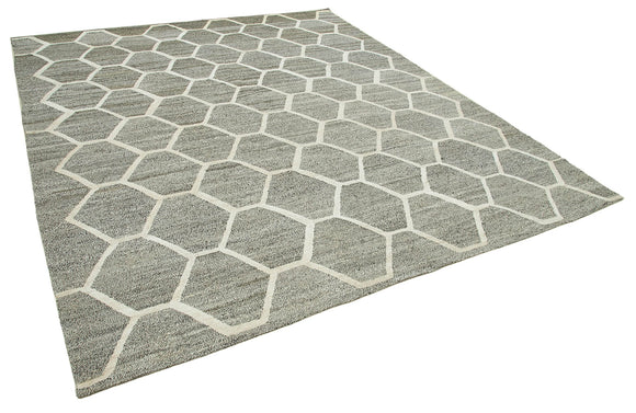 8x10 Grey Contemporary Area Rug - 26901