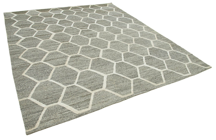8x10 Grey Contemporary Area Rug - 26901