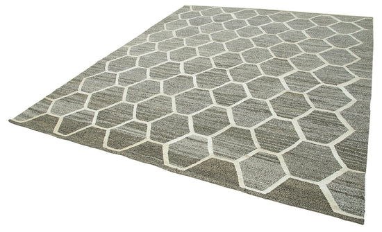 8x10 Grey Contemporary Area Rug - 26901