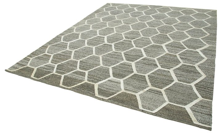 8x10 Grey Contemporary Area Rug - 26901
