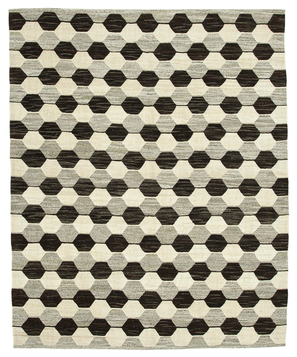 8x10 Beige Contemporary Area Rug - 26904