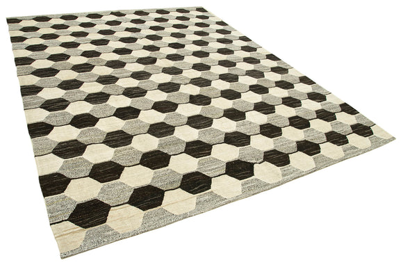 8x10 Beige Contemporary Area Rug - 26904