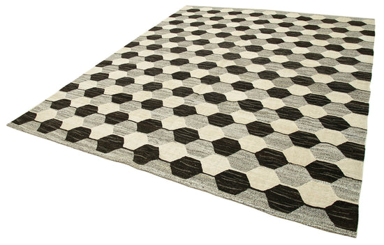8x10 Beige Contemporary Area Rug - 26904