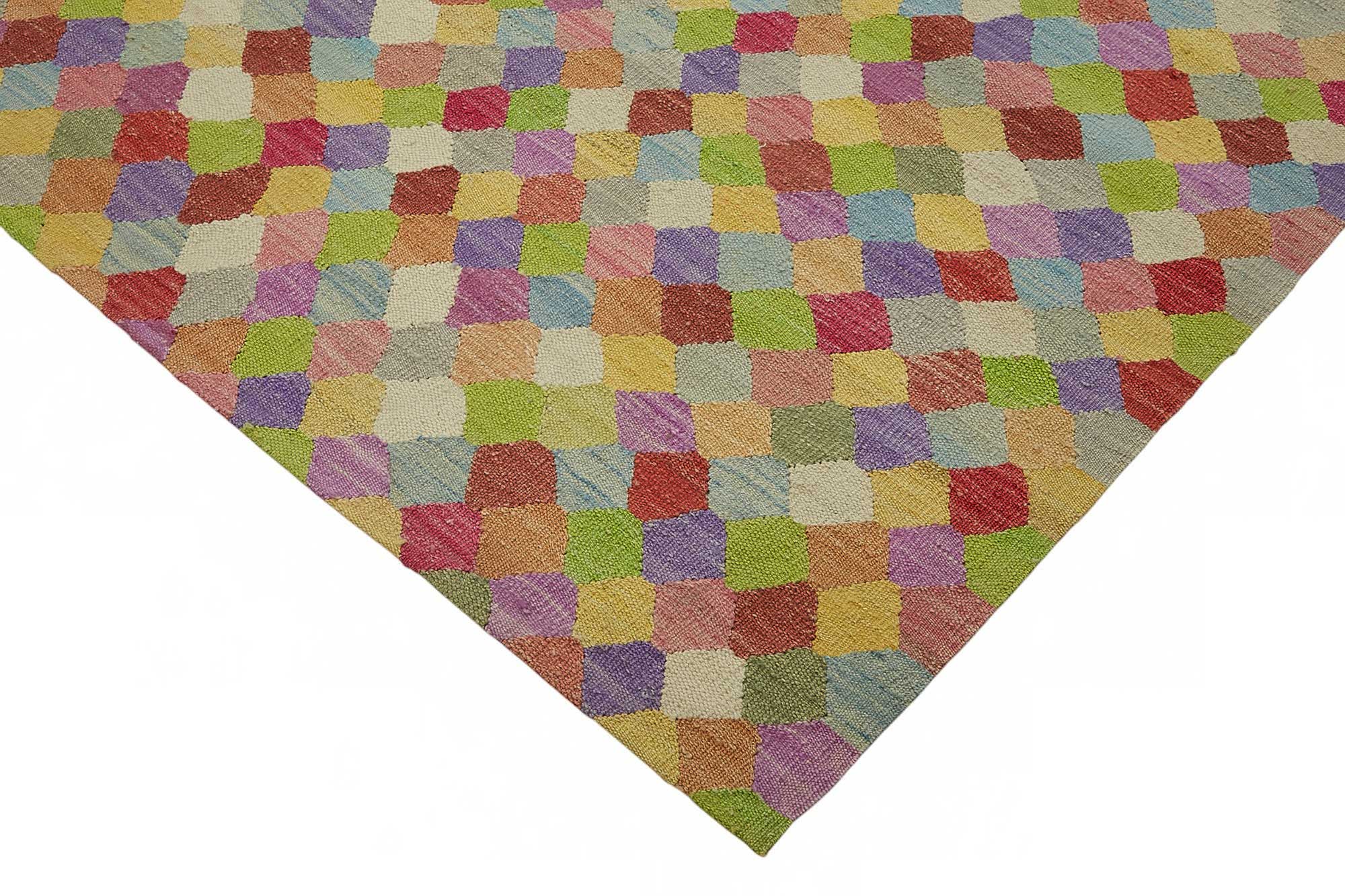 9x11 Handwoven Turkish Kilim Rug  - 26917