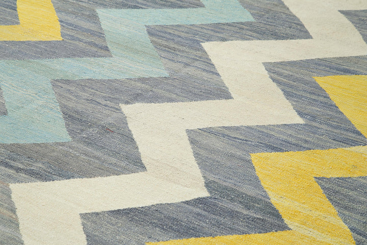 10x12 Multicolor Contemporary Area Rug - 26922