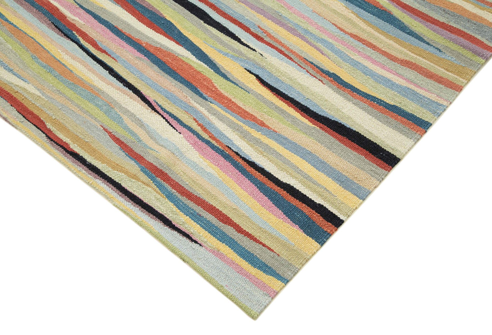 8x12 Multicolor Contemporary Area Rug - 26924