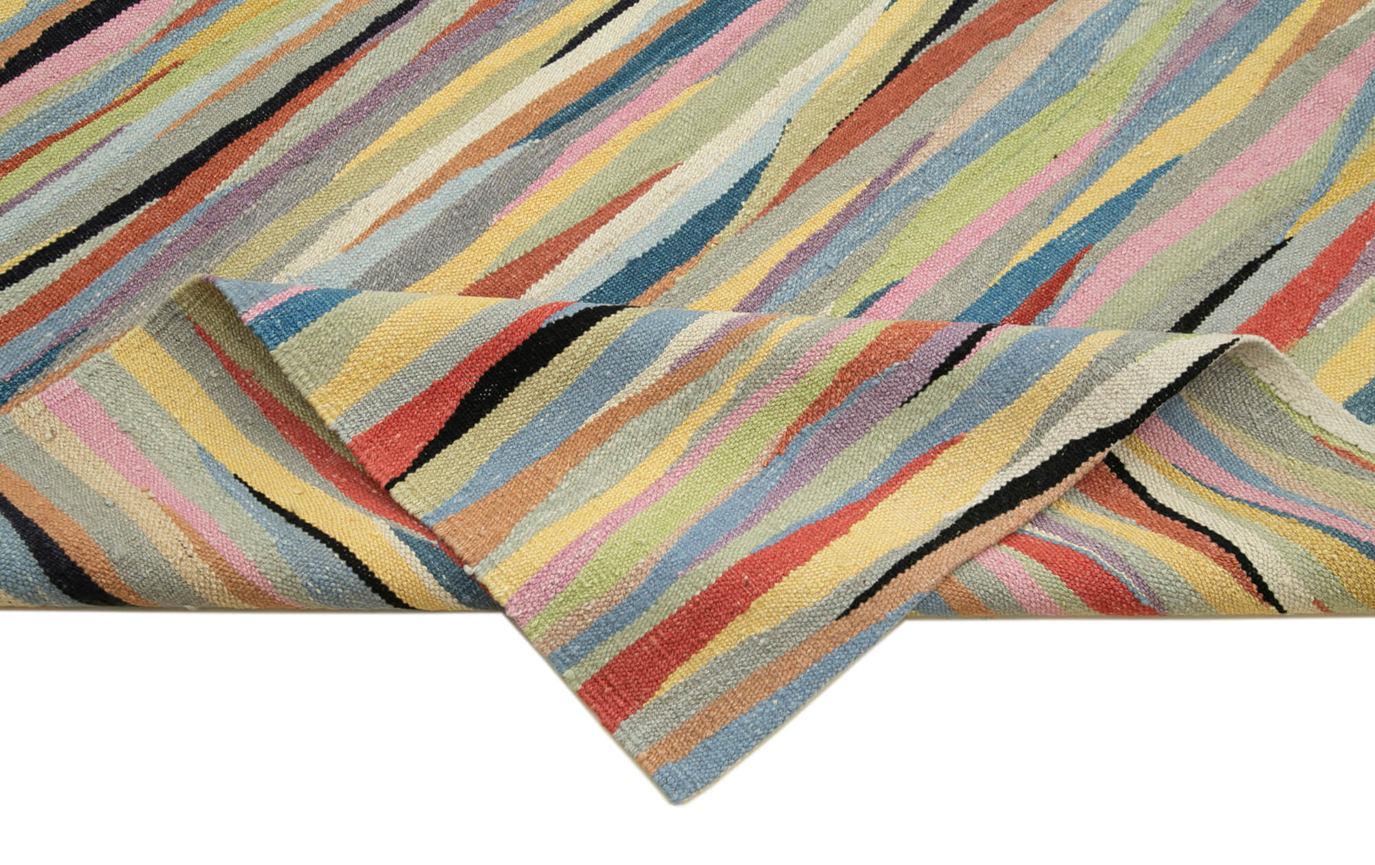 8x12 Multicolor Contemporary Area Rug - 26924