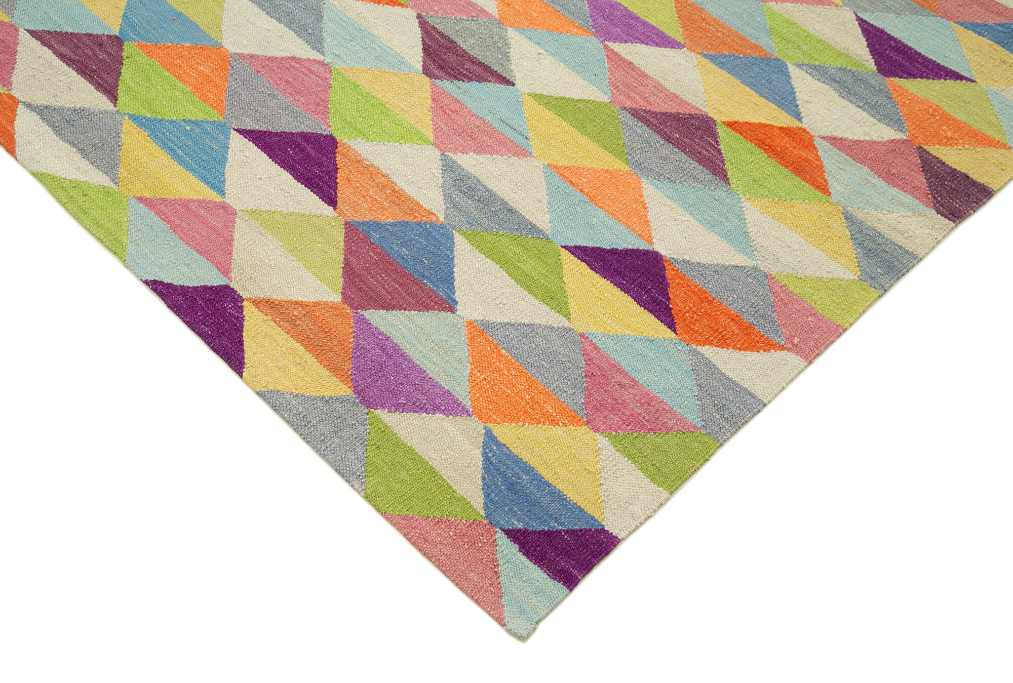 9x11 Multicolor Contemporary Area Rug - 26925