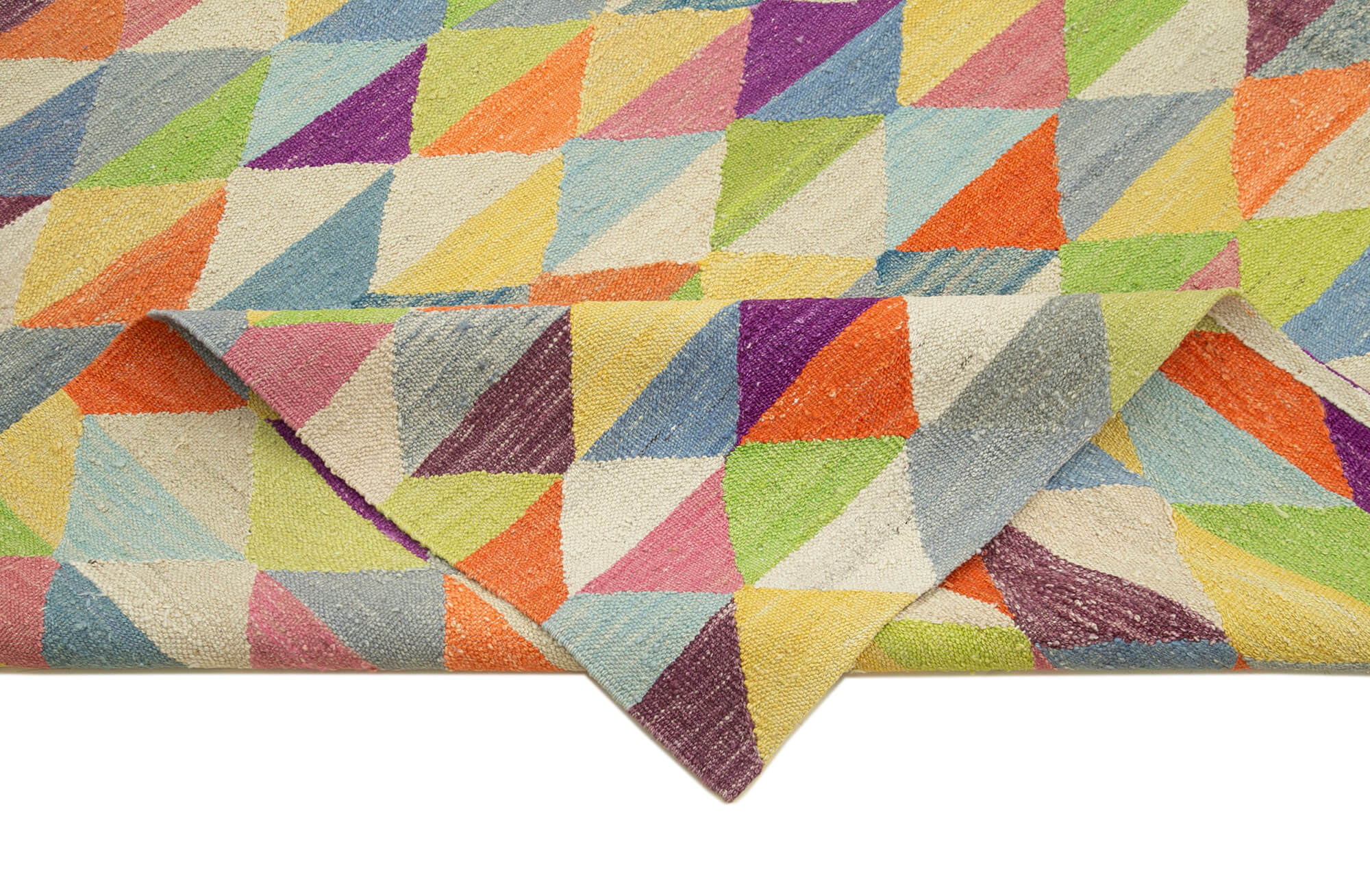 9x11 Multicolor Contemporary Area Rug - 26925