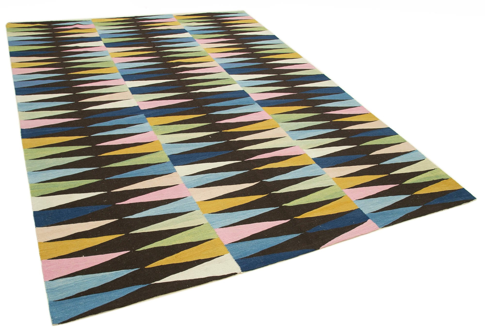 8x10 Multicolor Contemporary Area Rug - 26934