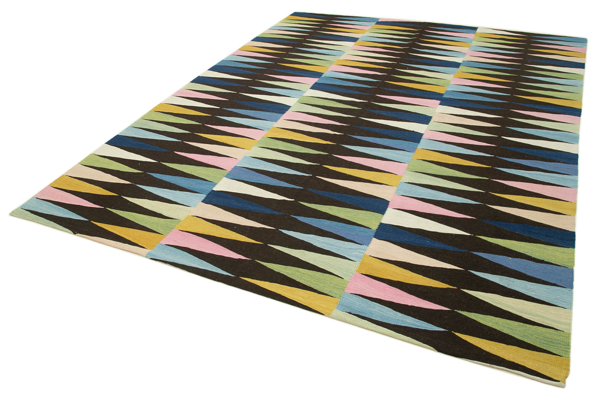 8x10 Multicolor Contemporary Area Rug - 26934