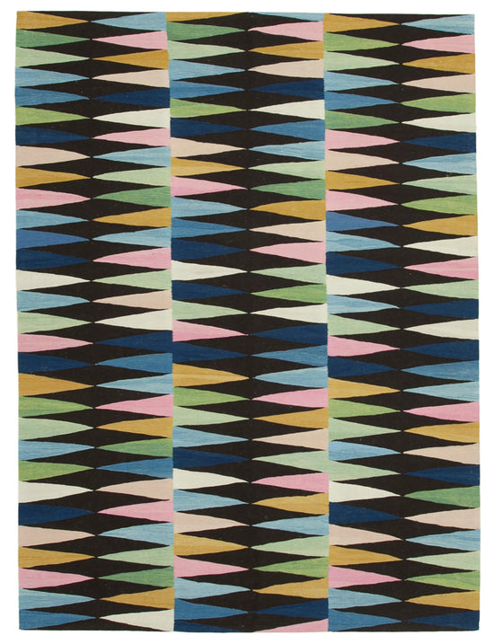 8x10 Black Contemporary Area Rug - 26937