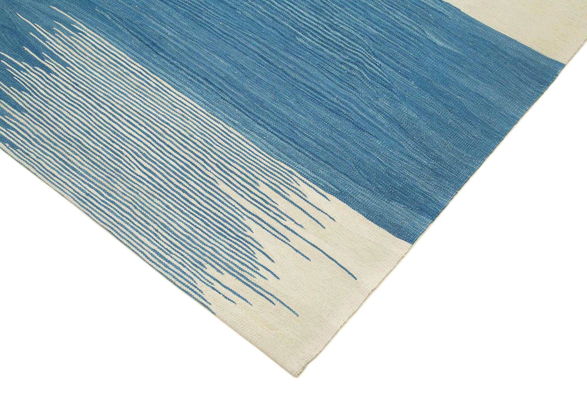 7x10 Blue Contemporary Area Rug - 26938