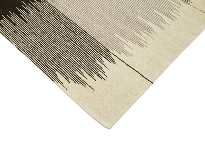 7x11 Black Contemporary Area Rug - 26939