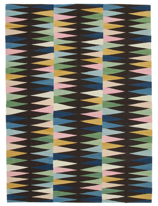 7x10 Black Contemporary Area Rug - 26942