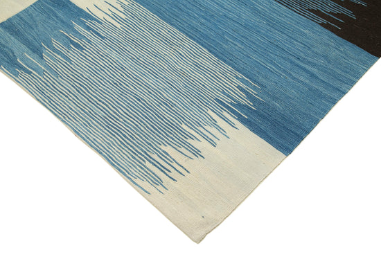 7x10 Blue Contemporary Area Rug - 26944