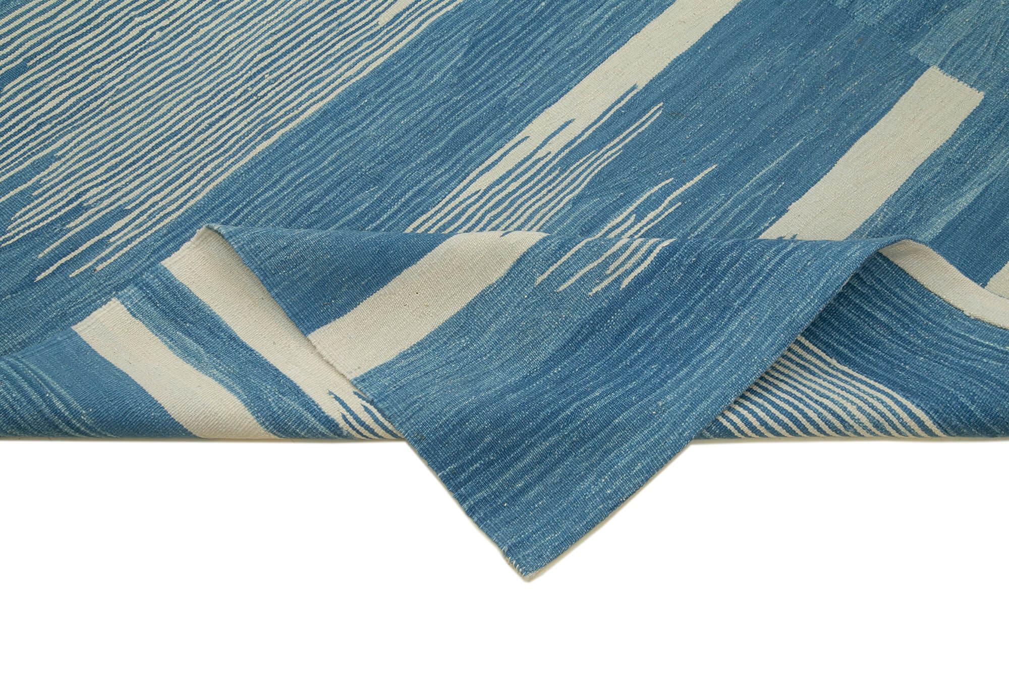 7x10 Blue Contemporary Area Rug - 26944