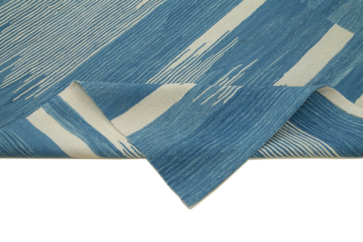 7x10 Blue Contemporary Area Rug - 26944