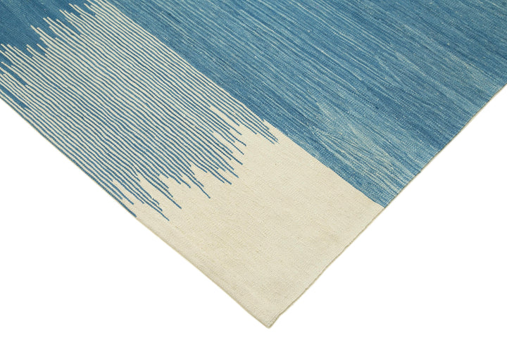 7x10 Blue Contemporary Area Rug - 26947