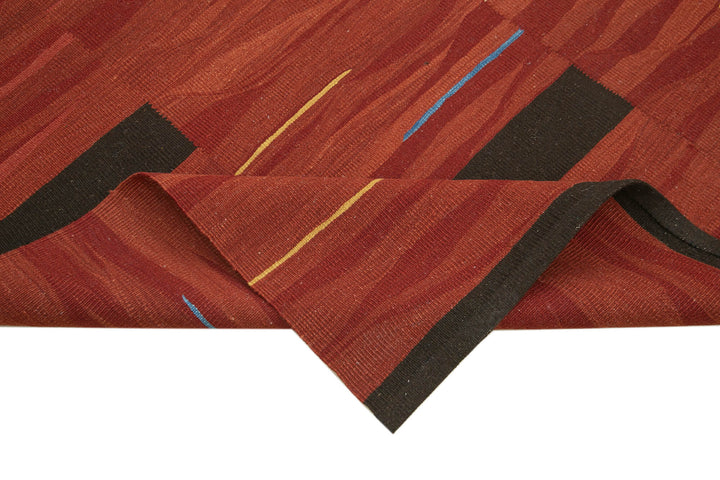 6x8 Handwoven Turkish Kilim Rug  - 26950