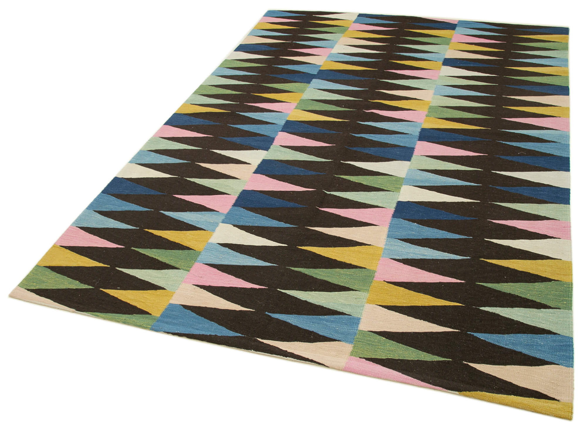 6x8 Black Contemporary Area Rug - 26952