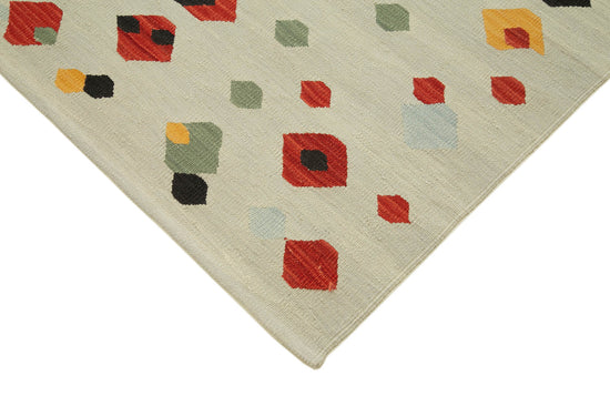 6x8 Beige Contemporary Area Rug - 26959