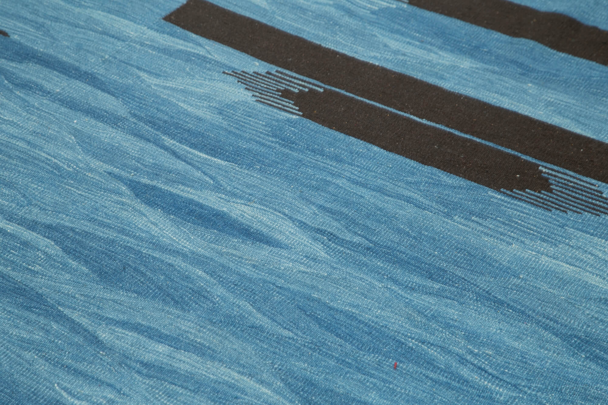 6x8 Blue Contemporary Area Rug - 26961