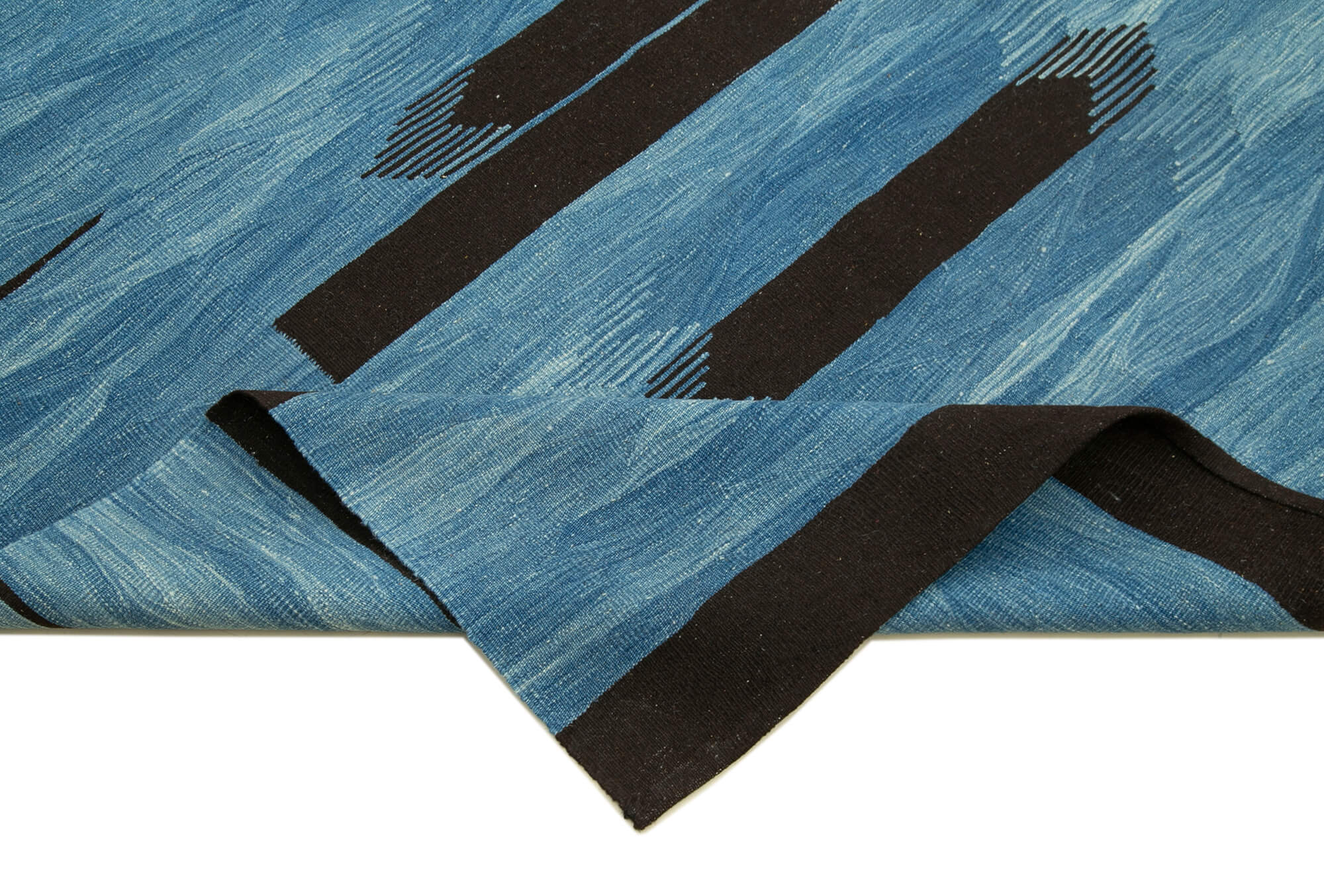 6x8 Blue Contemporary Area Rug - 26961