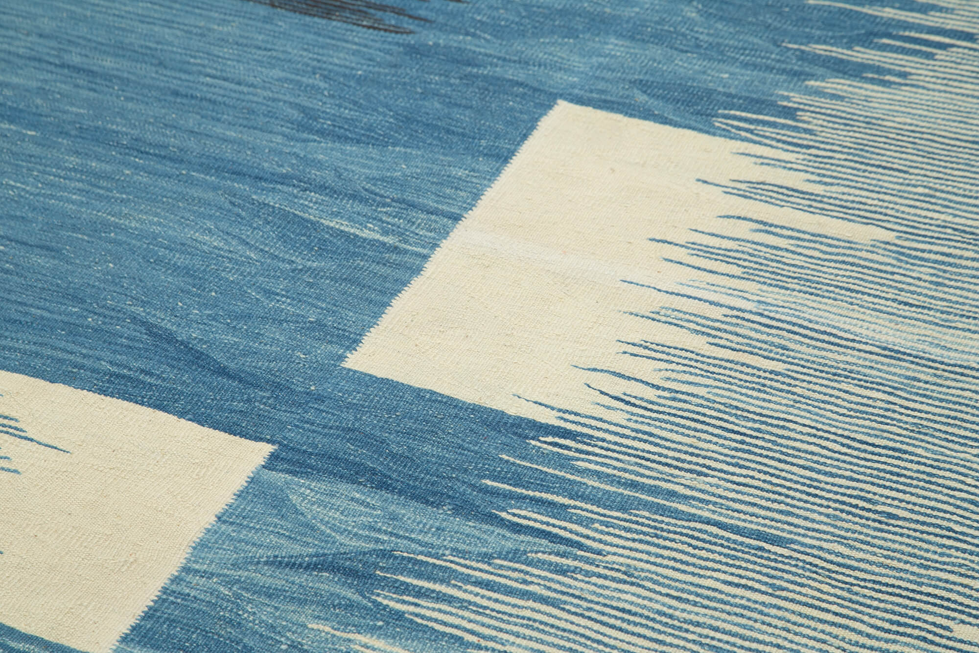 6x8 Blue Contemporary Area Rug - 26962