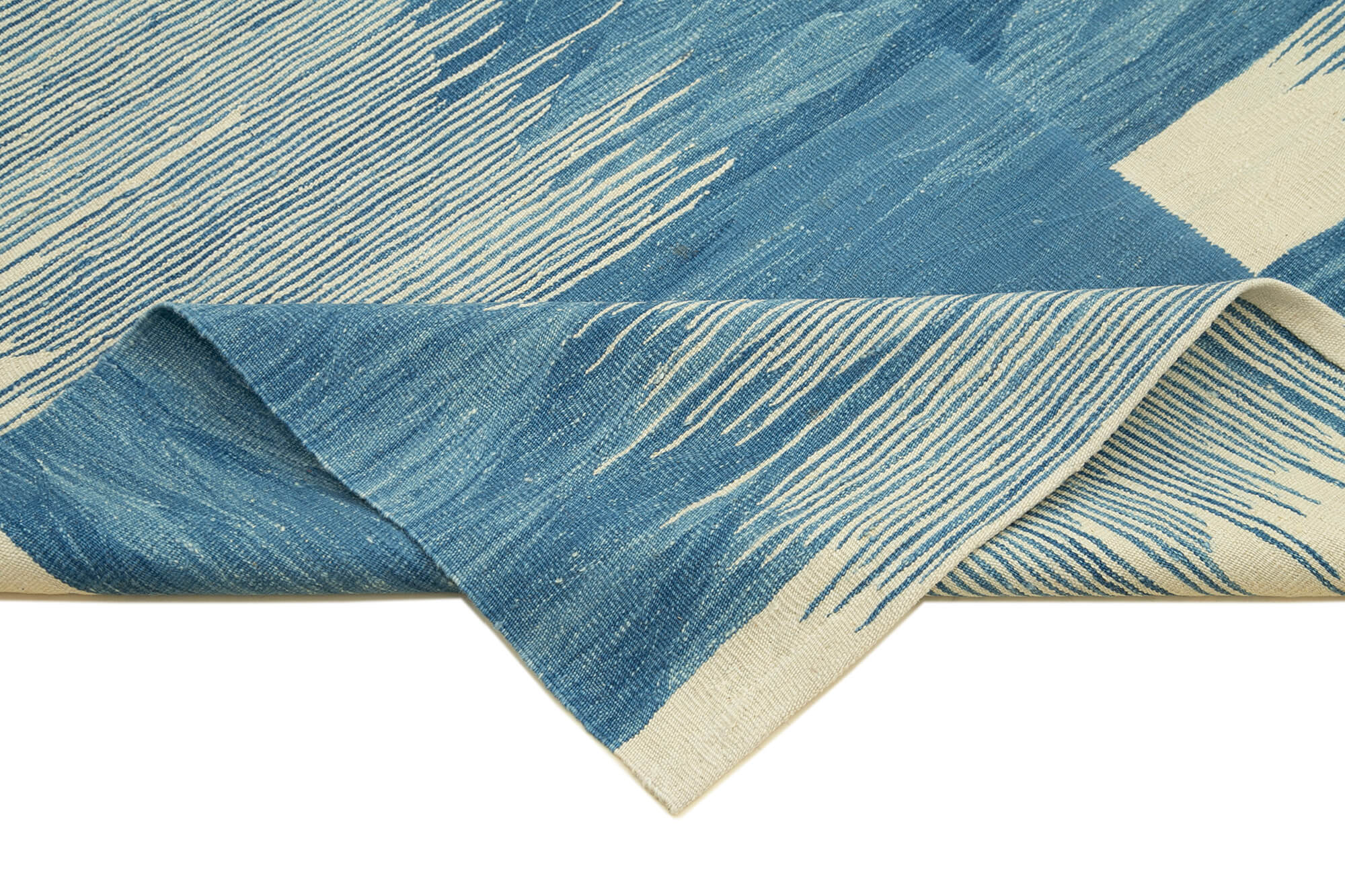 6x8 Blue Contemporary Area Rug - 26962