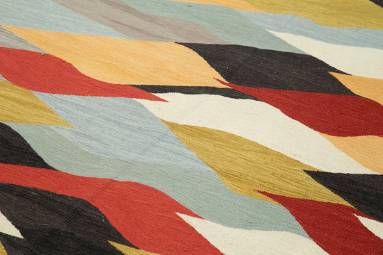 7x10 Multicolor Contemporary Area Rug - 26968