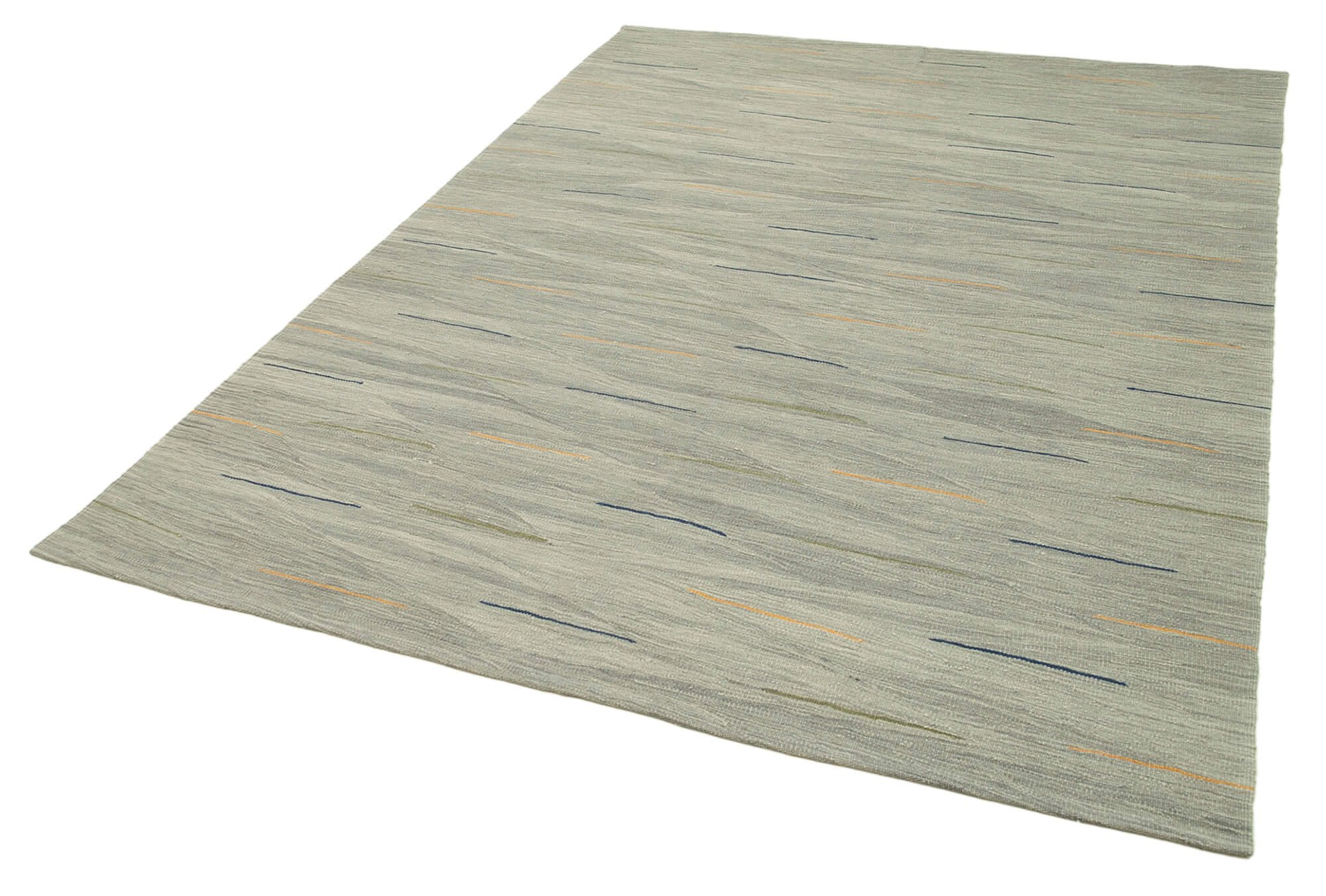 6x8 Grey Contemporary Area Rug - 26971