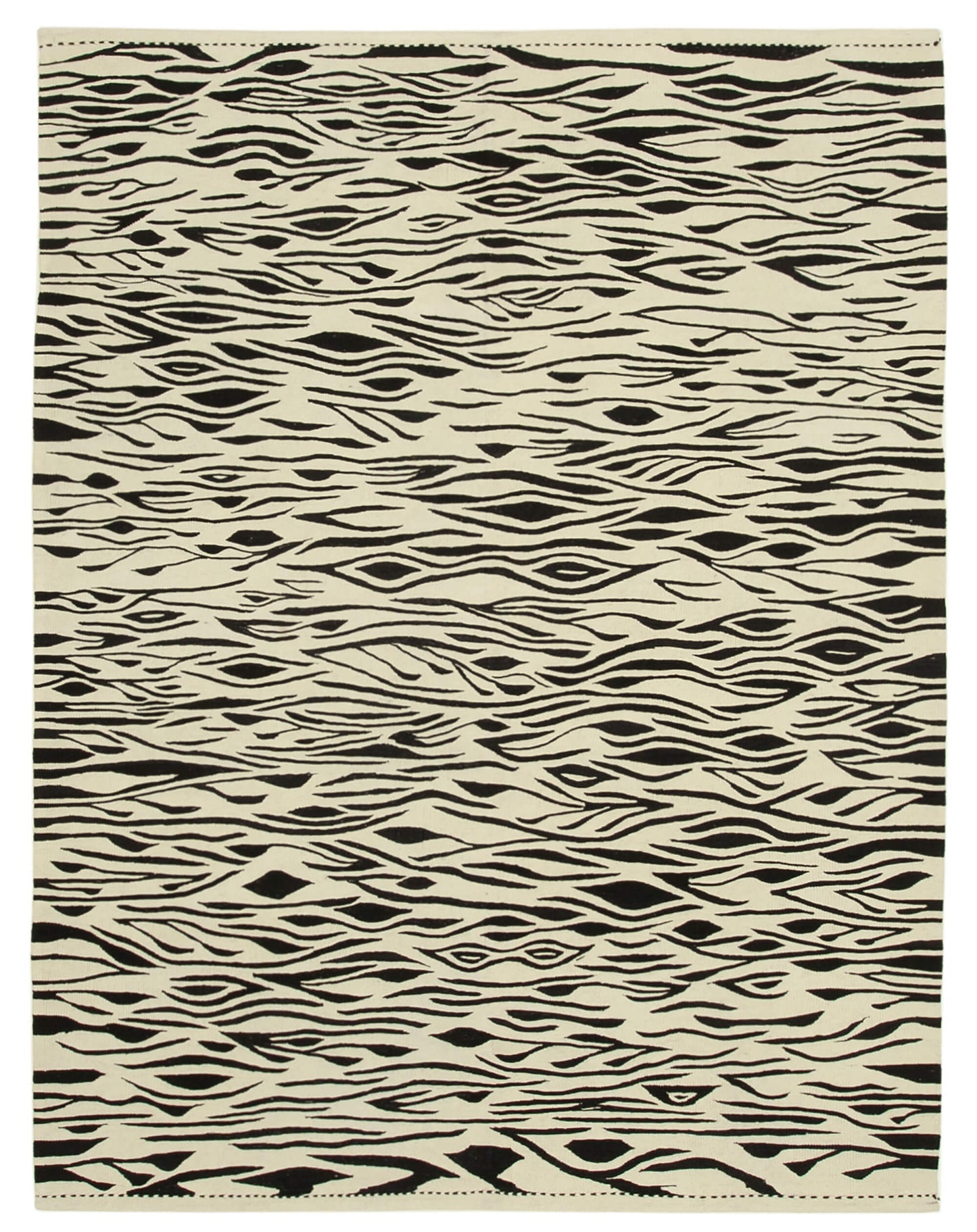 7x9 Beige Contemporary Area Rug - 26972