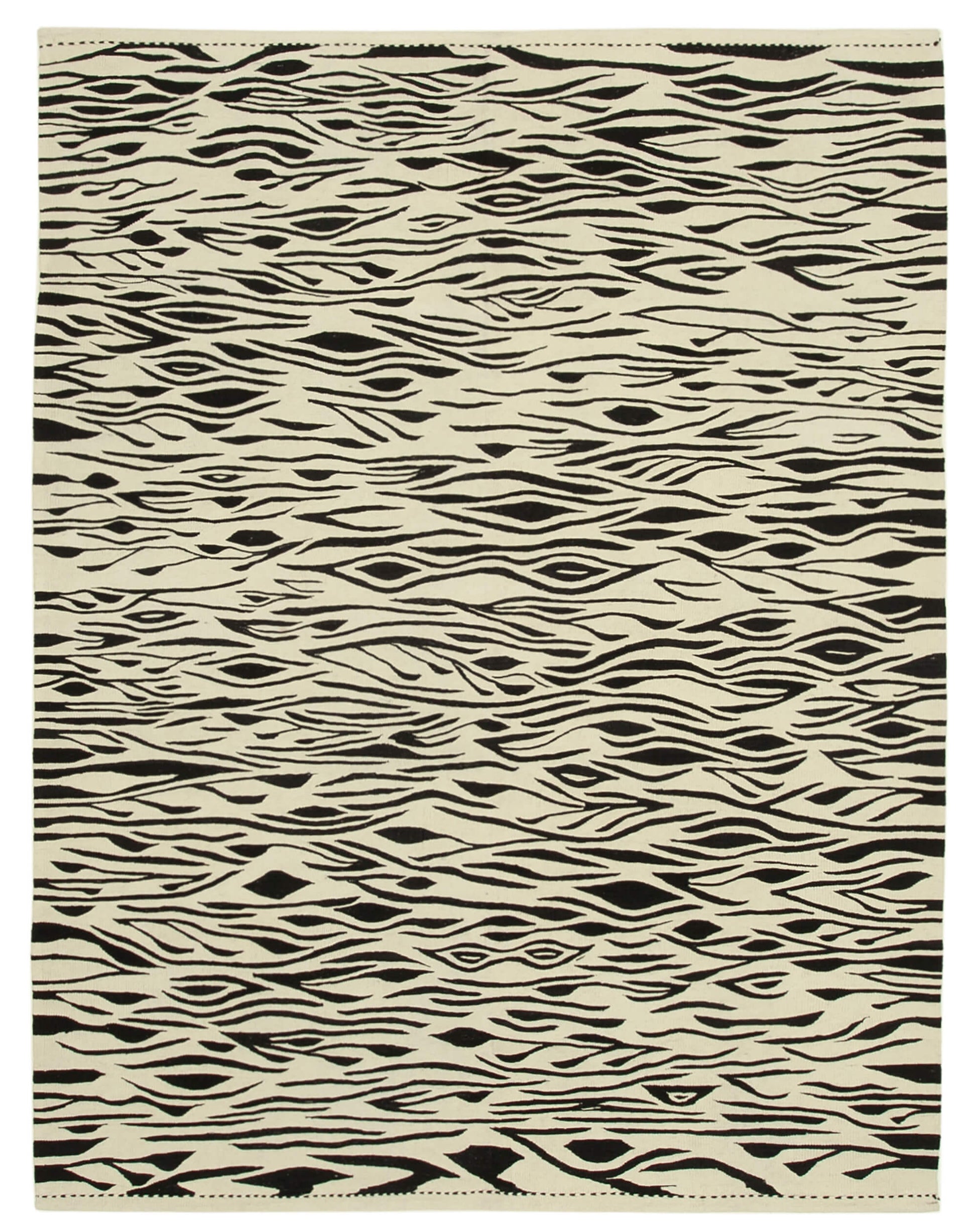 7x9 Beige Contemporary Area Rug - 26972