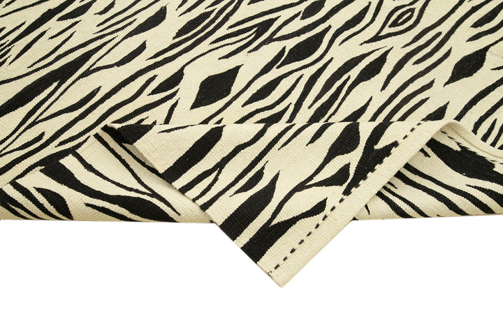 7x9 Beige Contemporary Area Rug - 26972