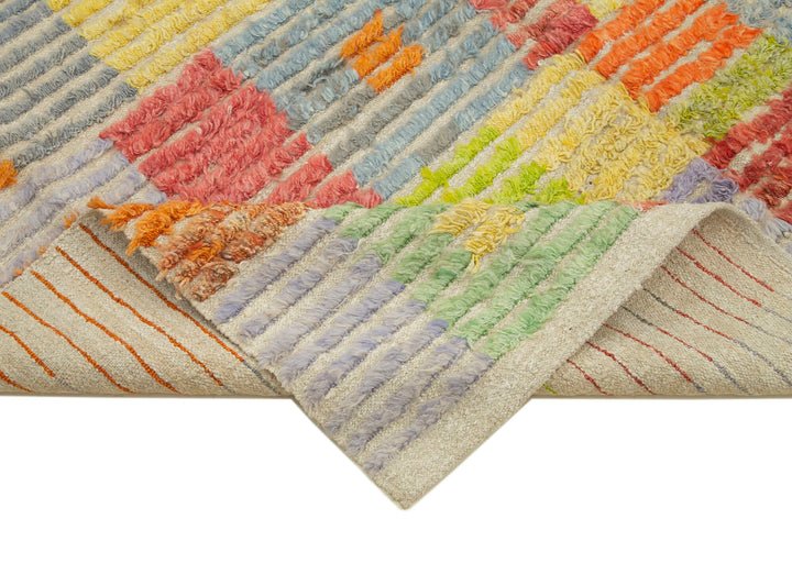 6x10 Multicolor Modern Area Rug - 28031