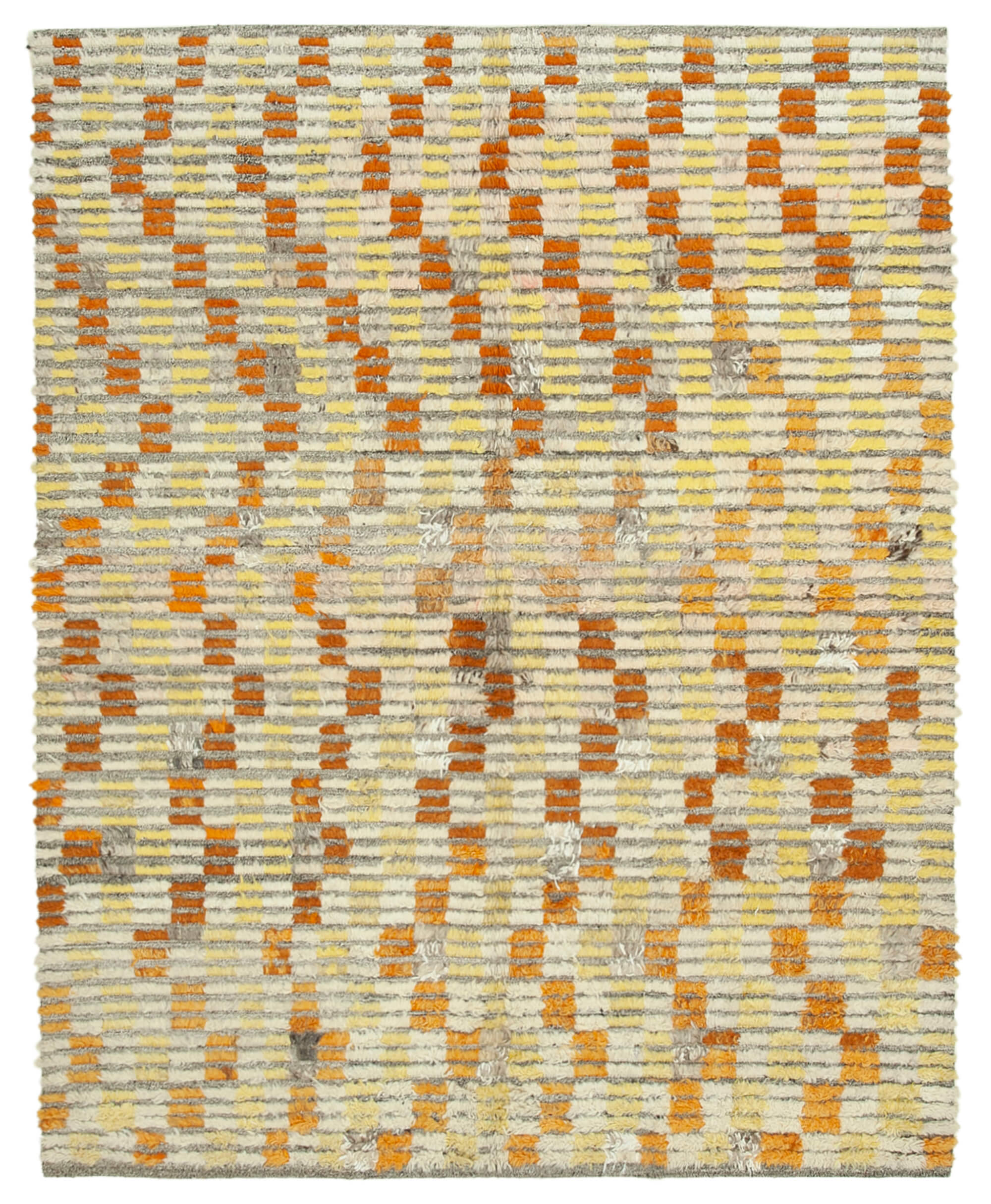 7x9 Multicolor Modern Area Rug - 28032